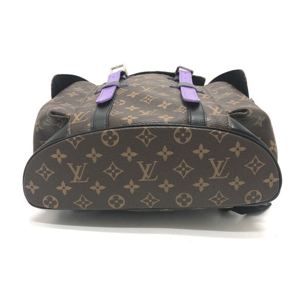 LOUIS VUITTON M46247 MonogramMacassar Christopher PM Backpack - Picture 7 of 11